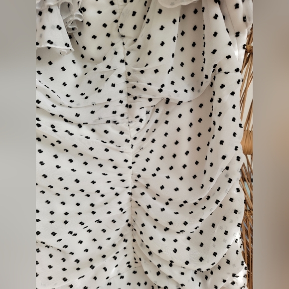 BARDOT Jessi Ruched & Ruffled Party Dress (US 8) - Picture 2 of 5